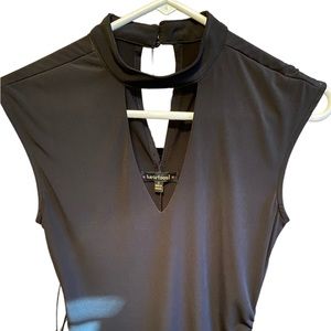 Heart and Soul Black tank top